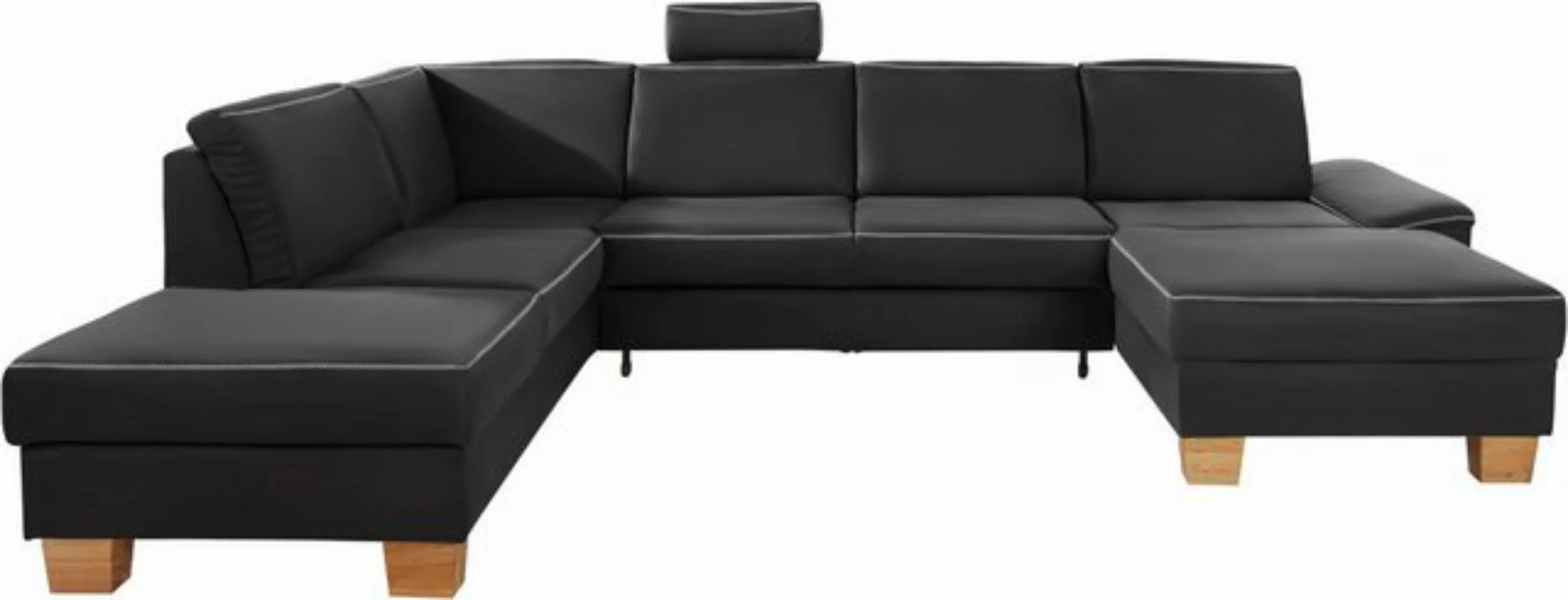 exxpo - sofa fashion Wohnlandschaft Croma, U-Form, wahlweise mit Bettfunkti günstig online kaufen