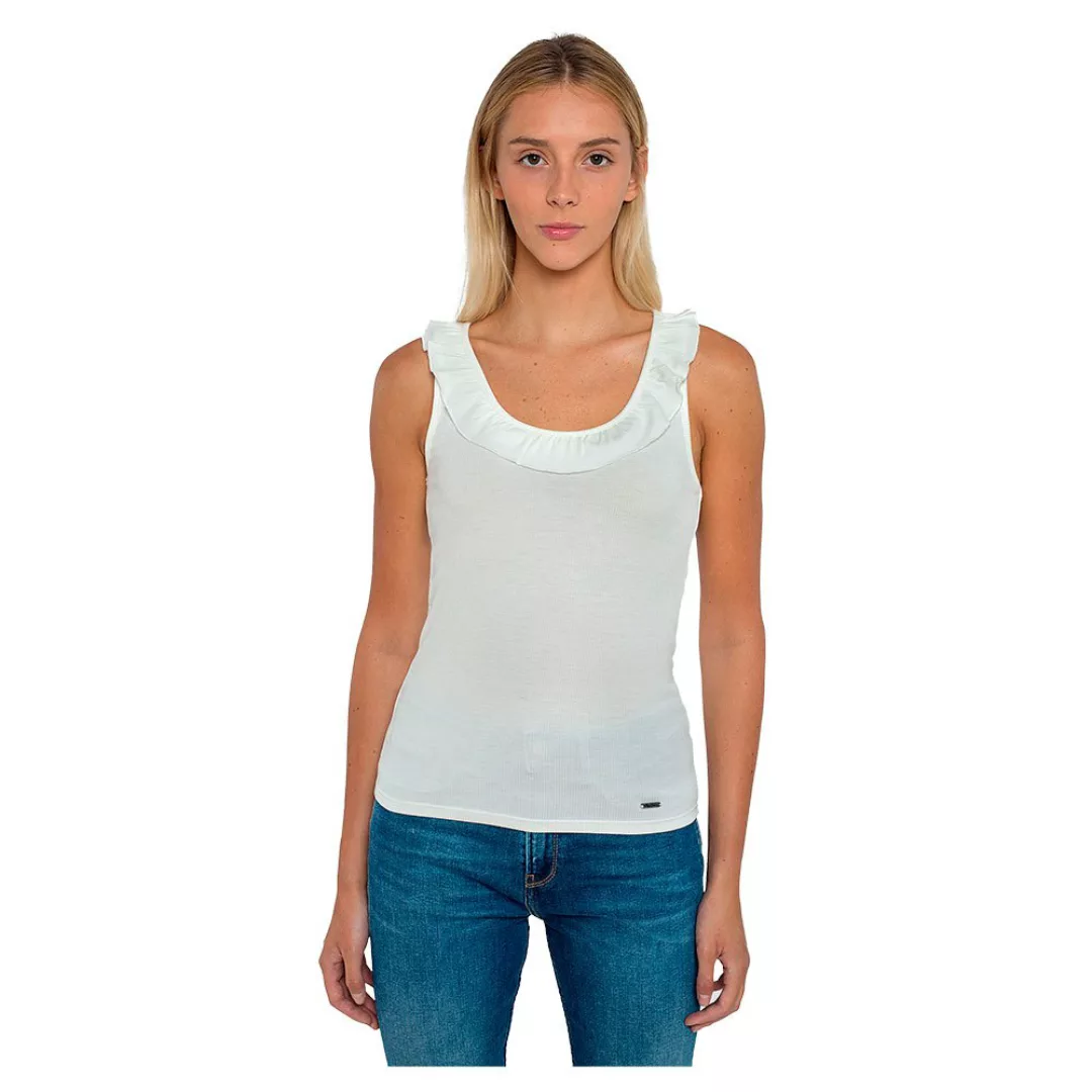Pepe Jeans Dorina Ärmelloses T-shirt XS Off White günstig online kaufen