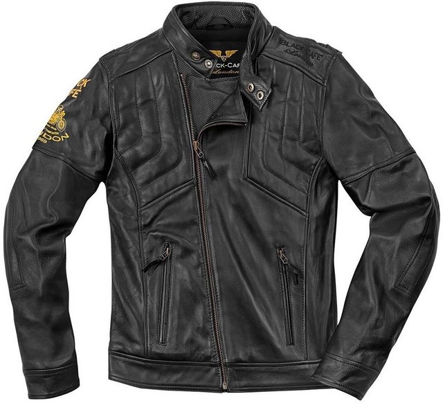 Black-Cafe London Motorradjacke Sari Motorrad Lederjacke günstig online kaufen