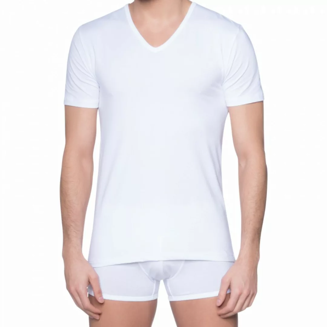 Mey DRY COTTON V-Shirt weiß 46007/101 günstig online kaufen