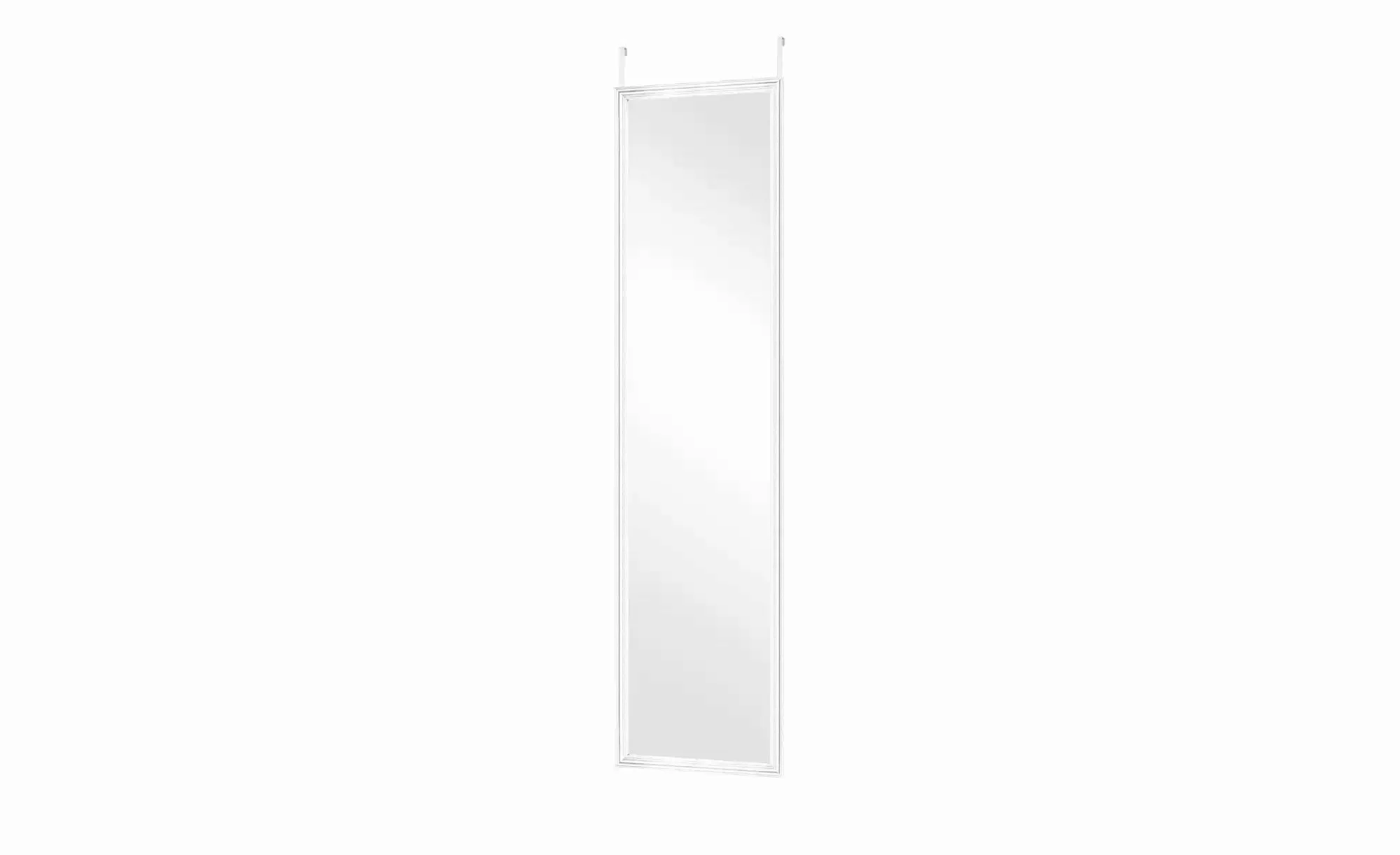 Türhängespiegel  Ballino ¦ weiß ¦ Glas,Aluminium,Kunststoff ¦ Maße (cm): B: günstig online kaufen