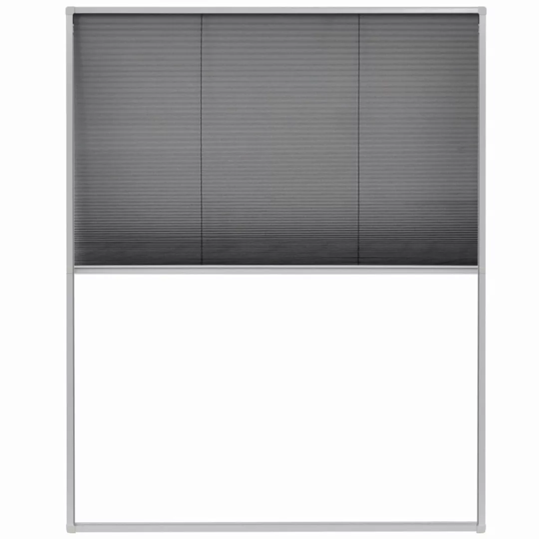 Insektenschutz-plissee Für Fenster Aluminium 80 X 100 Cm günstig online kaufen