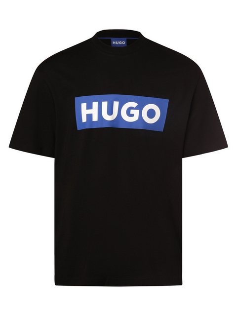 HUGO Blue T-Shirt Nico mit großem Logo-Print, Unisex günstig online kaufen