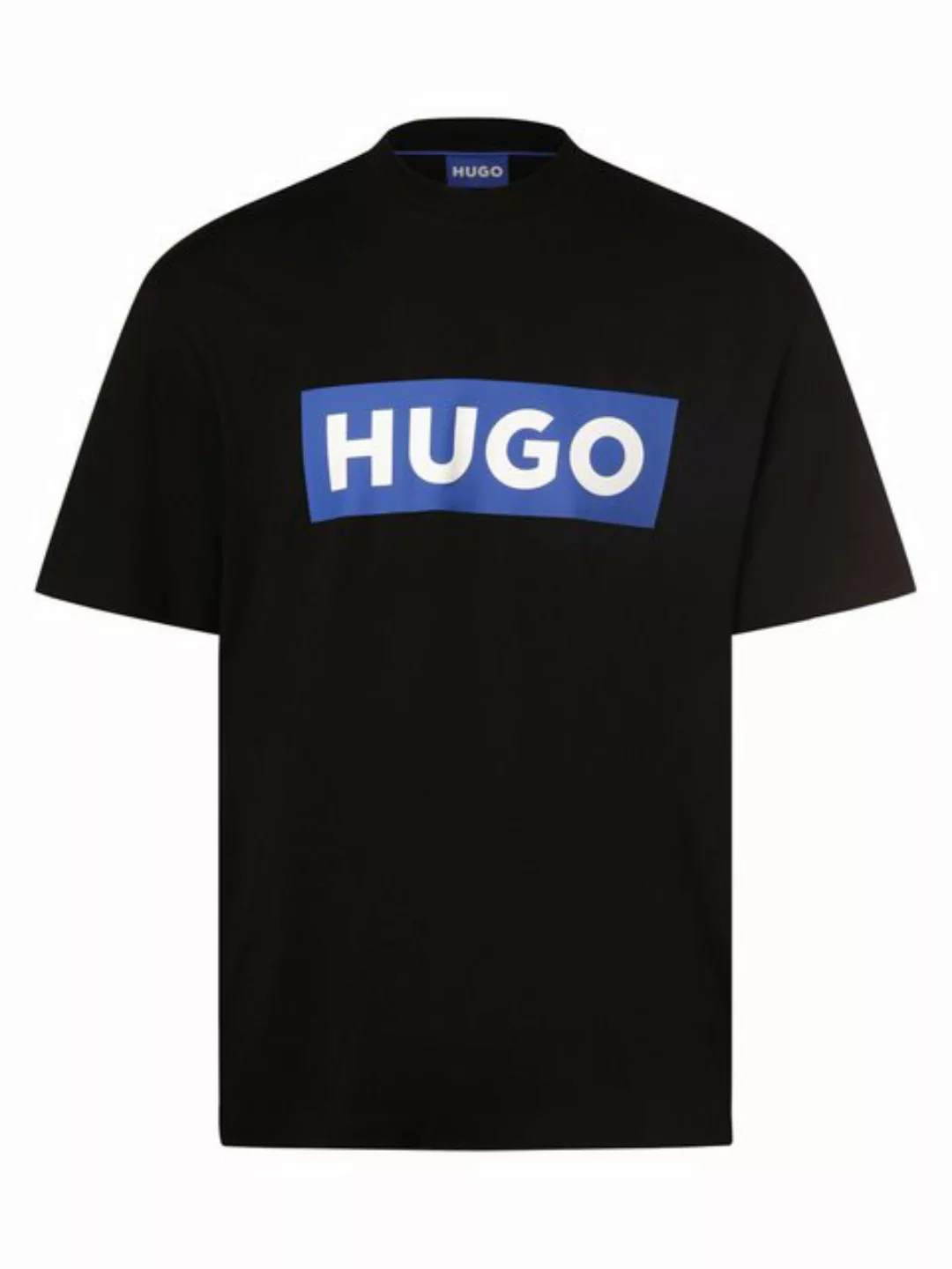 HUGO Blue T-Shirt Nico mit großem Logo-Print, Unisex günstig online kaufen