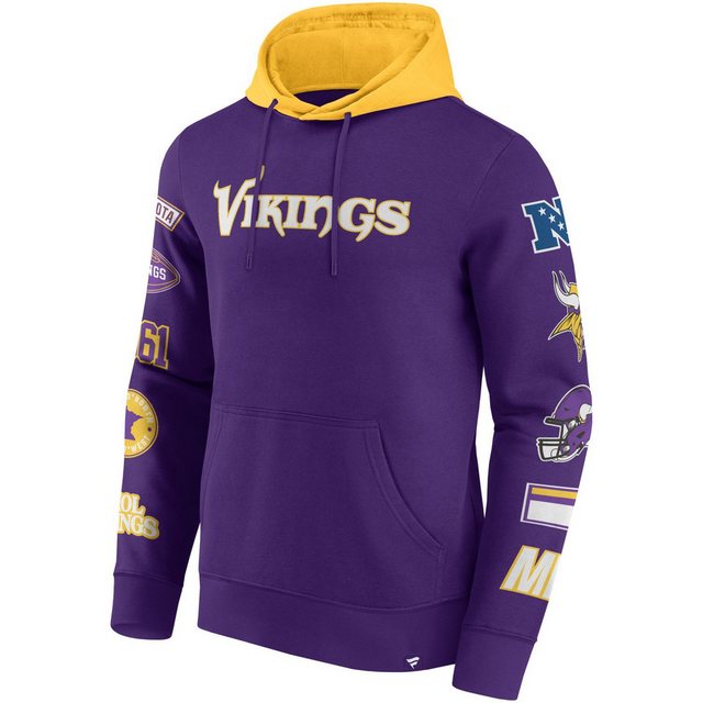 Fanatics Kapuzenpullover Minnesota Vikings NFL Sleeve Prints günstig online kaufen