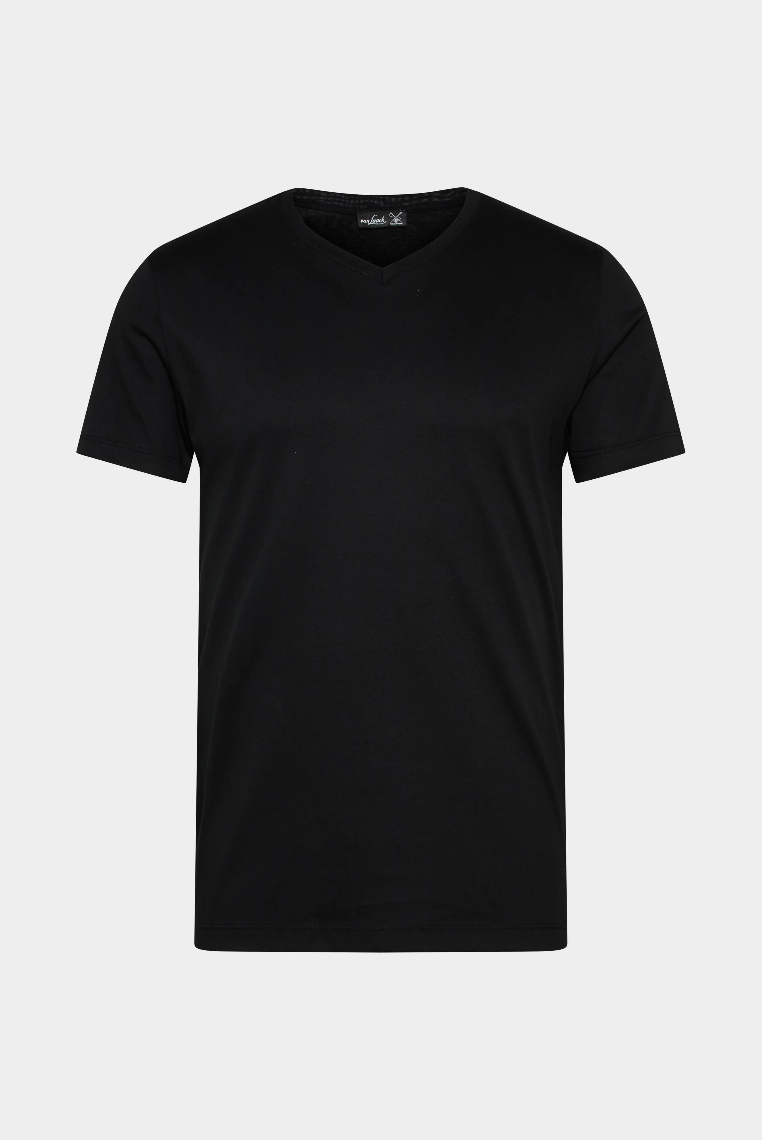 V-Ausschnitt Jersey T-Shirt Slim Fit günstig online kaufen