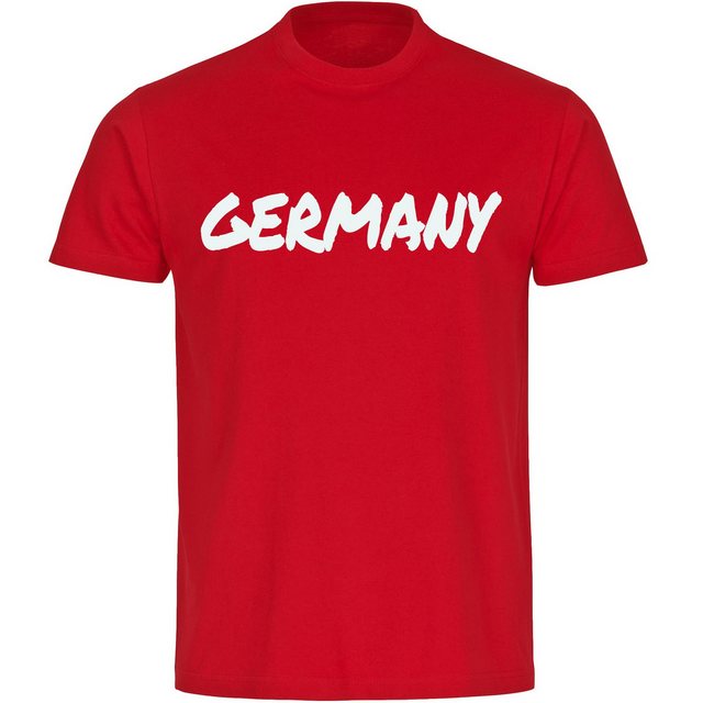 multifanshop T-Shirt Herren Germany - Textmarker - Männer günstig online kaufen