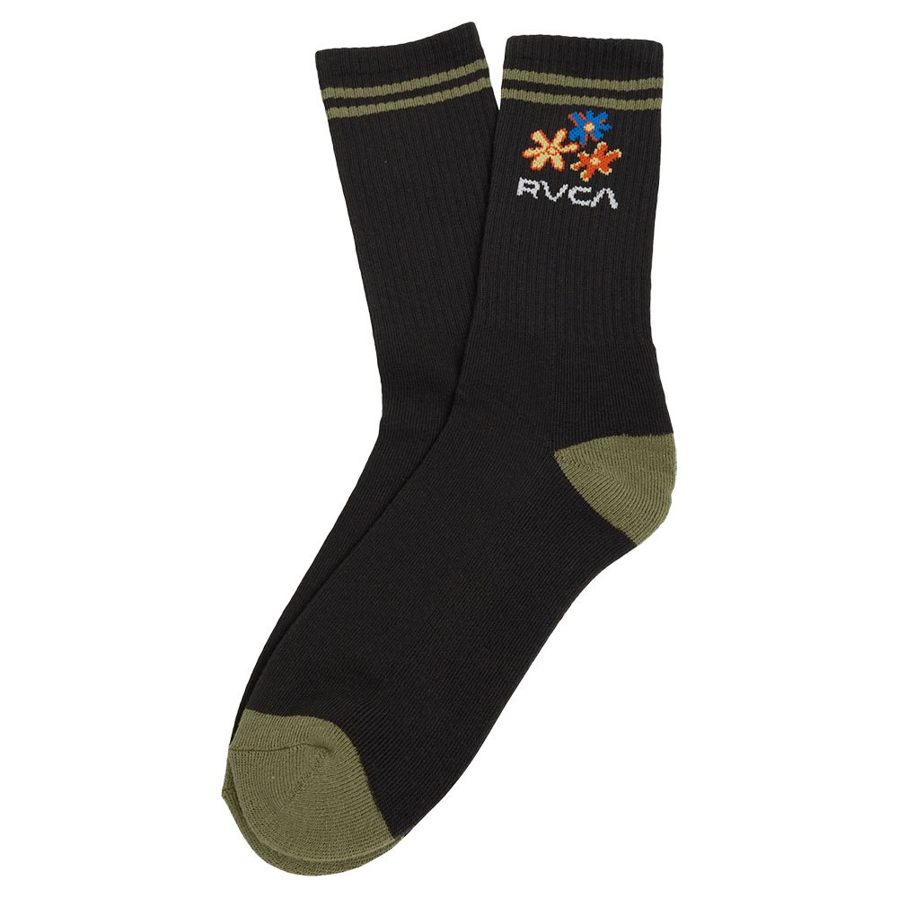 Rvca Mel G Socken One Size Pirate Black günstig online kaufen