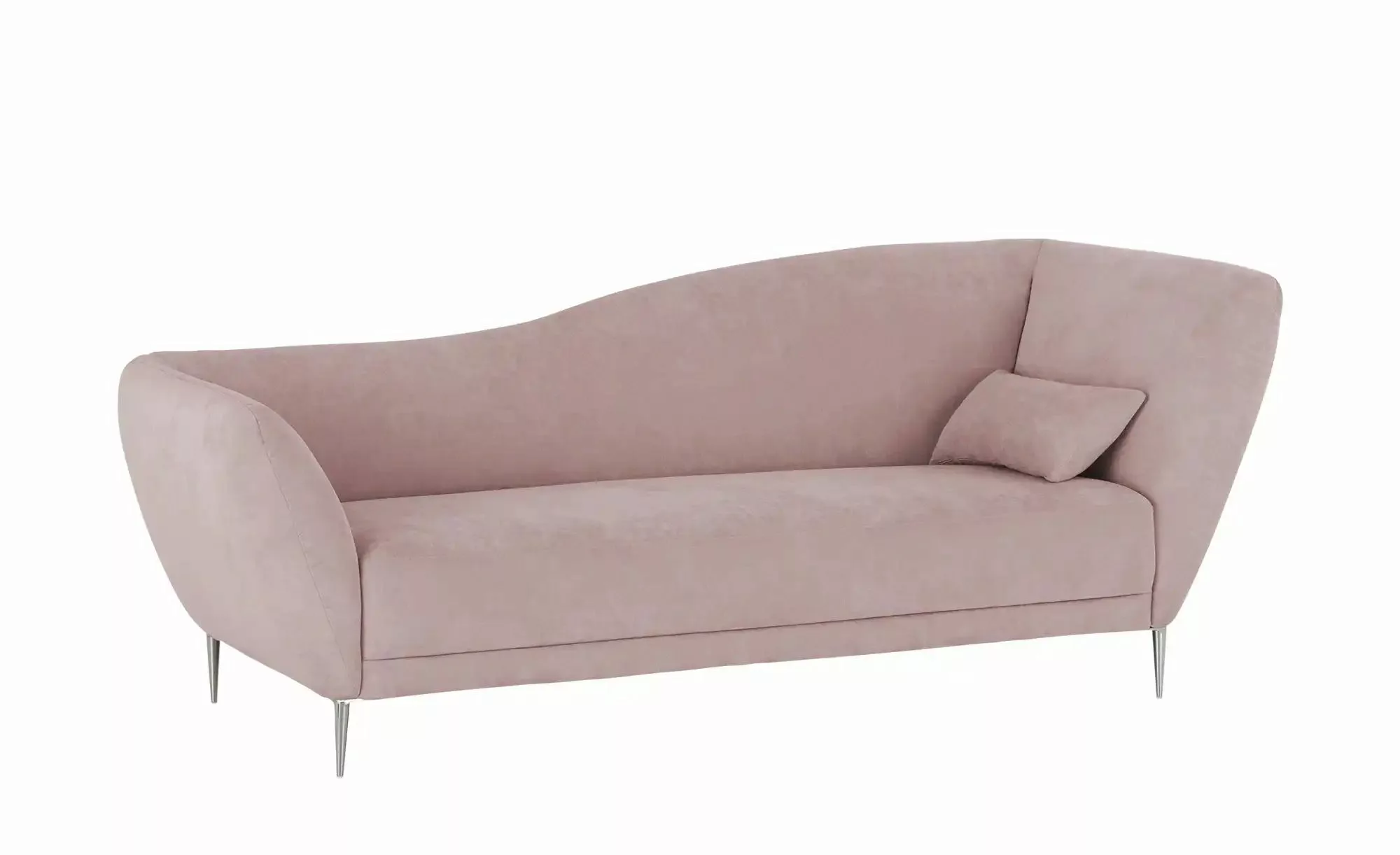 Gallery M Recamiere  Vittoria ¦ rosa/pink ¦ Maße (cm): B: 222 H: 85 T: 97 P günstig online kaufen