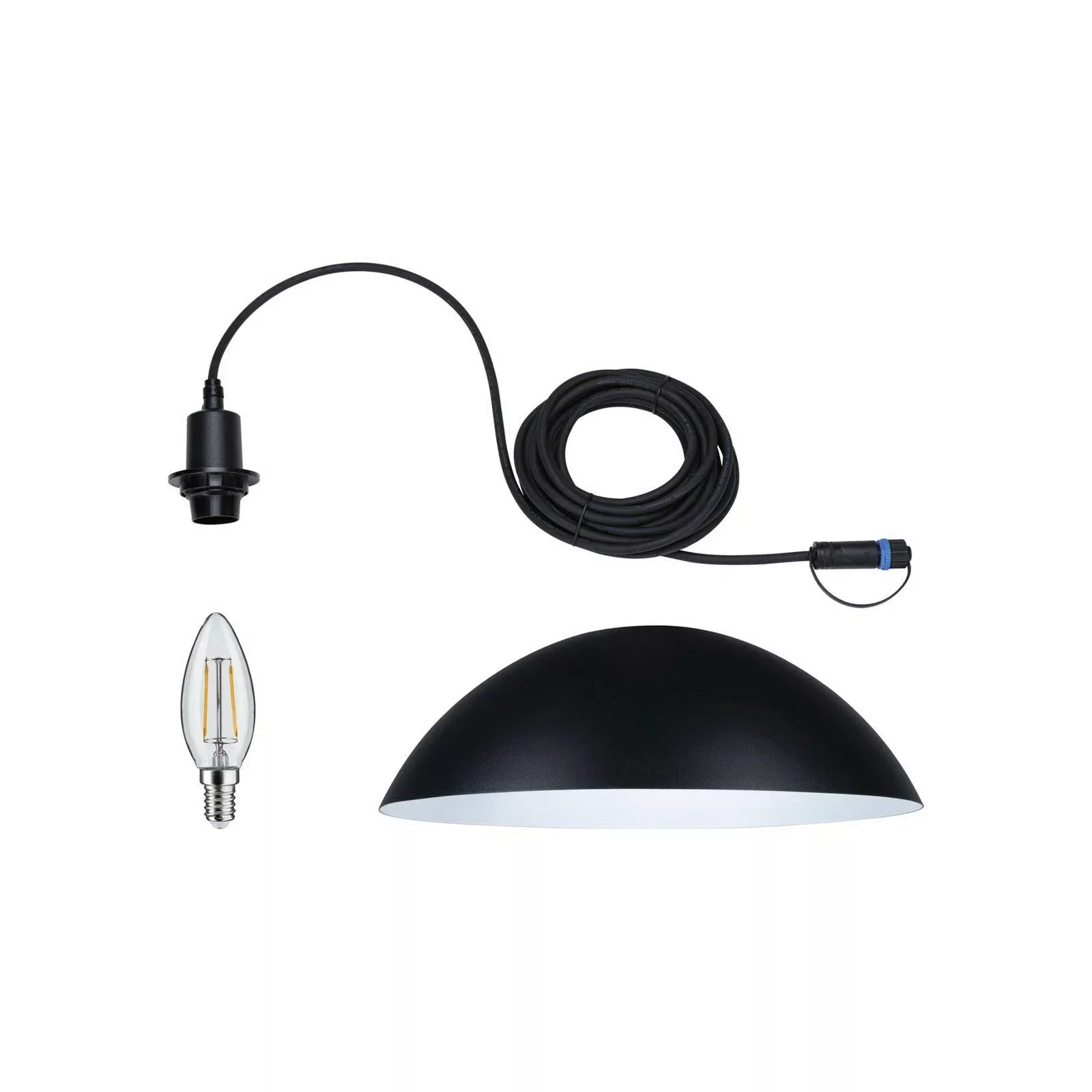 Paulmann Plug & Shine LED-Pendelleuchte Mapalo E14 Aluminium günstig online kaufen