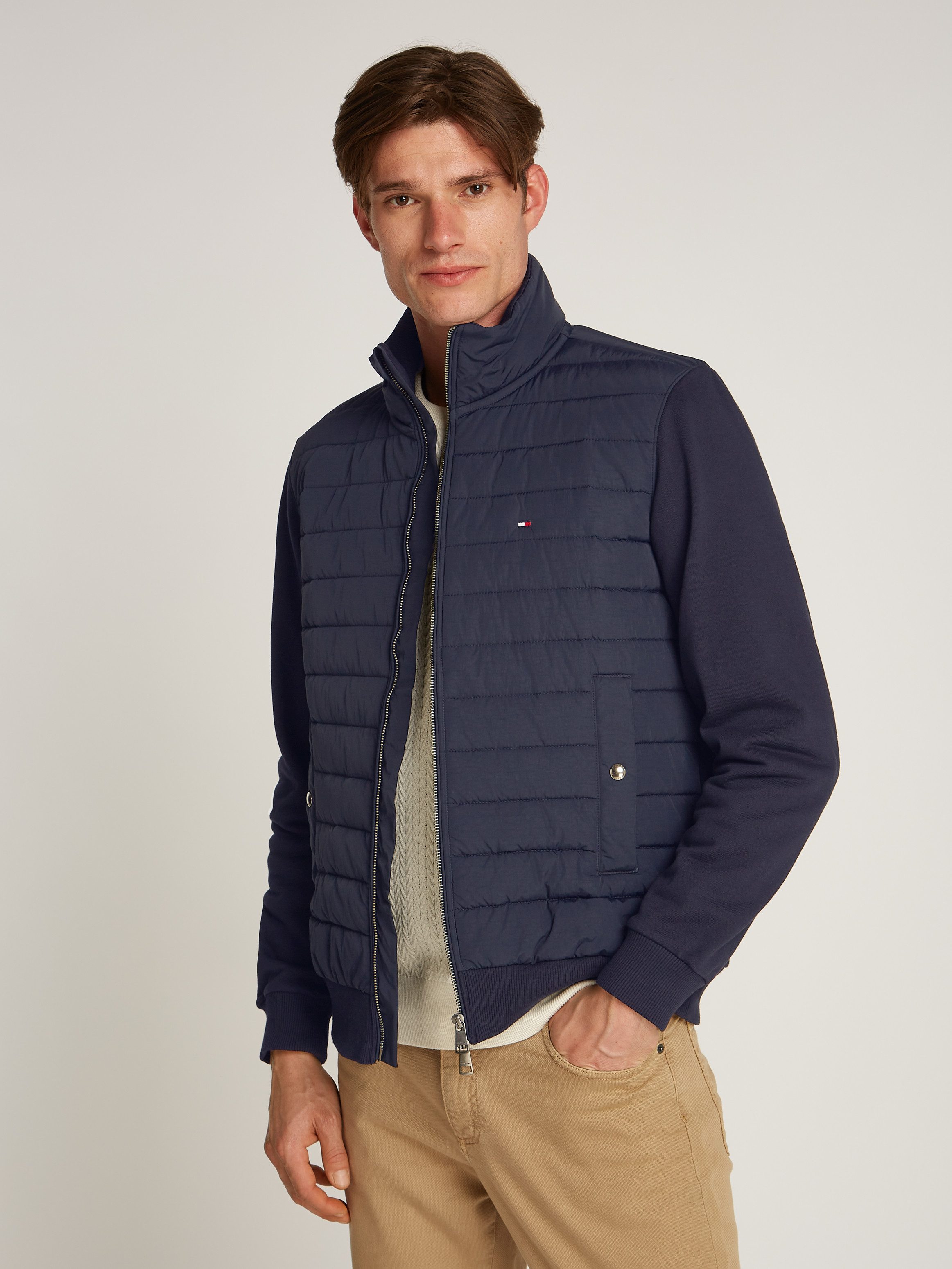 Tommy Hilfiger Sweatjacke MIX MEDIA STAND günstig online kaufen