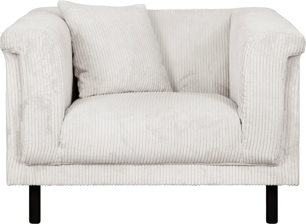 INOSIGN Sessel "AGNIA B/T/H: 100/85/71 cm", incl. Zierkissen, auch in Cord günstig online kaufen
