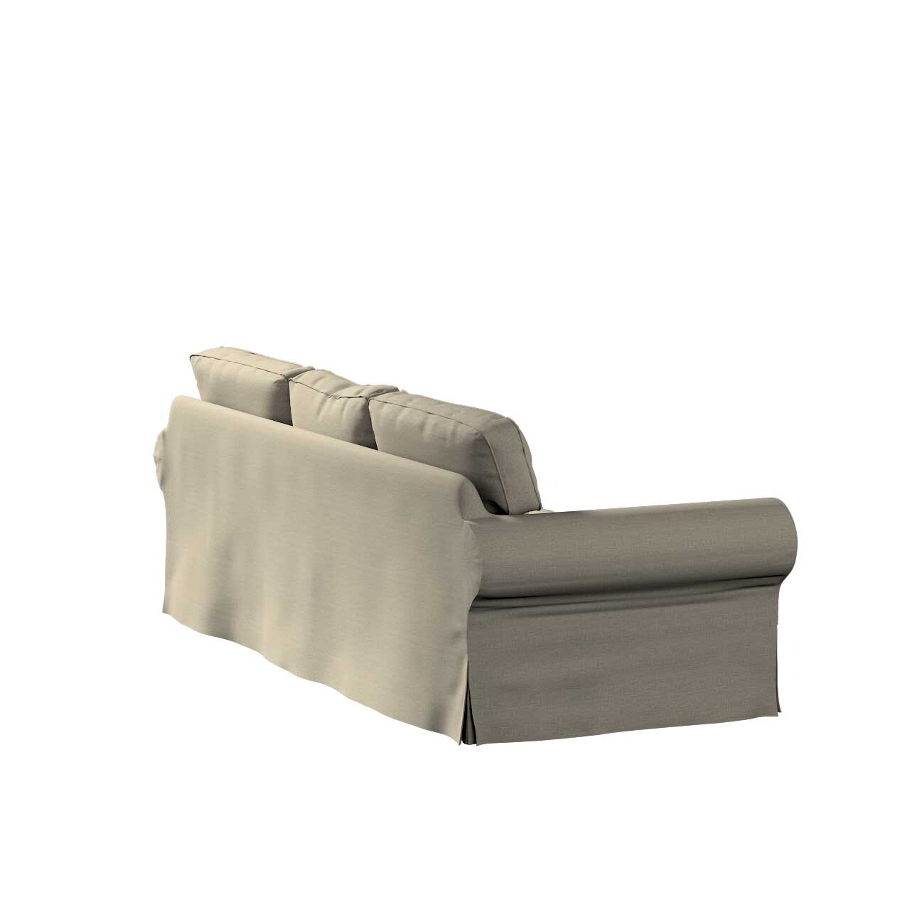 Bezug für Ektorp 3-Sitzer Schlafsofa, neues Modell (2013), grau-braun, 40cm günstig online kaufen