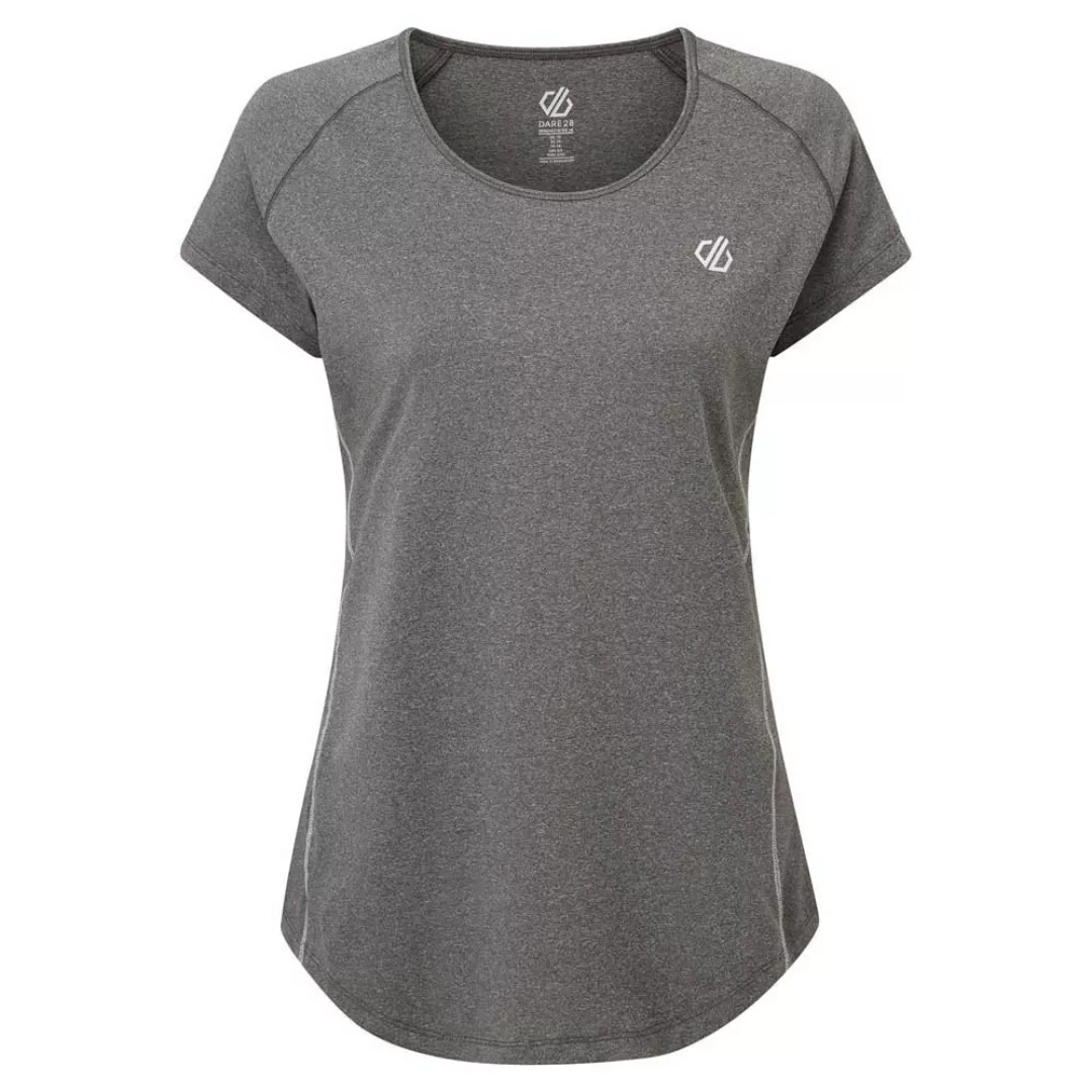 Dare2b Corral Kurzärmeliges T-shirt 14 Ebony Grey Stripe günstig online kaufen