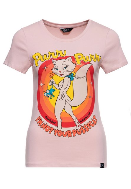 QueenKerosin Print-Shirt I'm not your Pussycat (1-tlg) mit Statement-Print günstig online kaufen