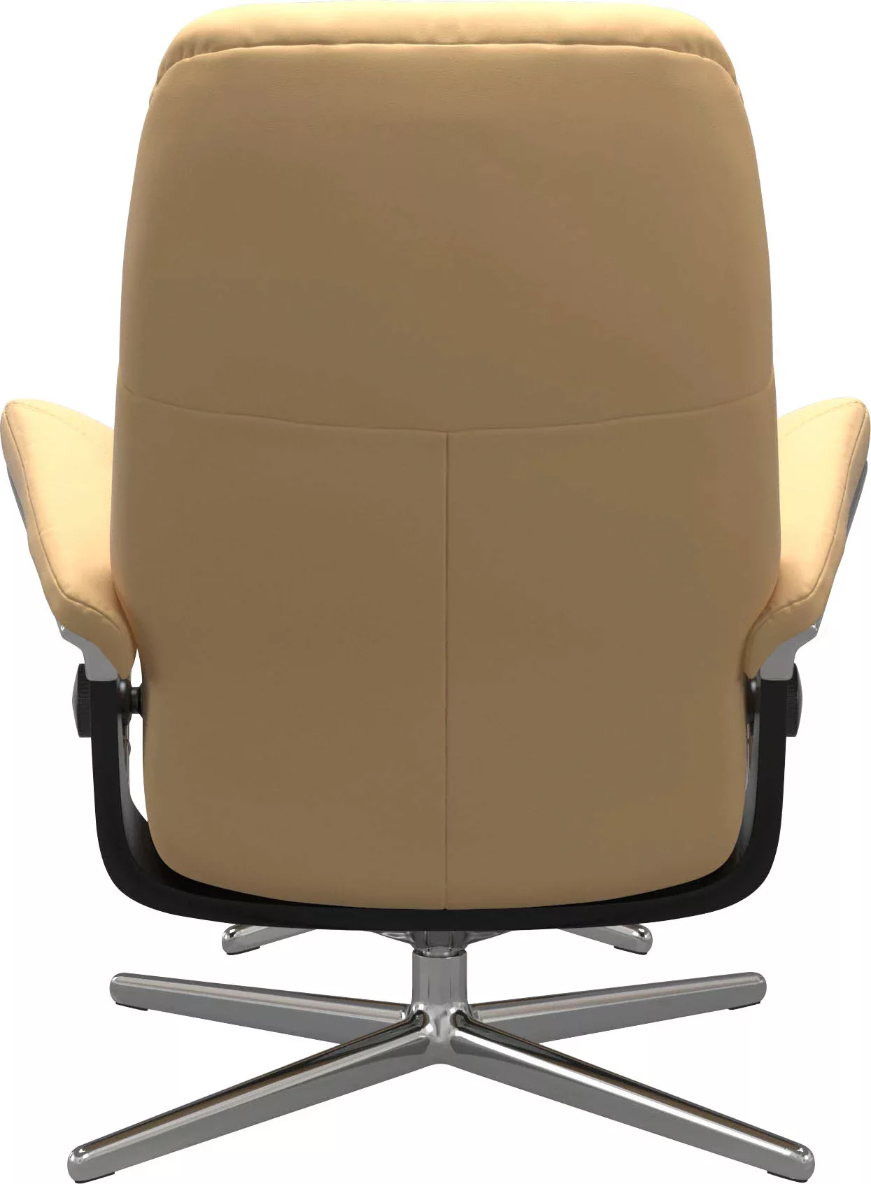 Stressless Fußhocker "Consul", mit Cross Base, Größe S, M & L, Holzakzent S günstig online kaufen