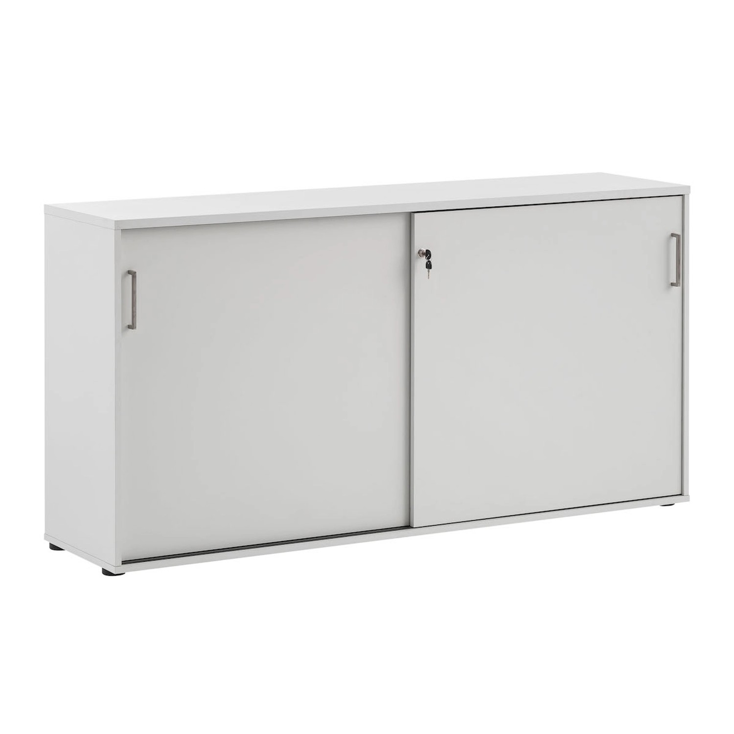 MÖBELPARTNER Aktenschrank Schiebetürenschrank Hippo, Small, HxBxT 84x160x40 günstig online kaufen