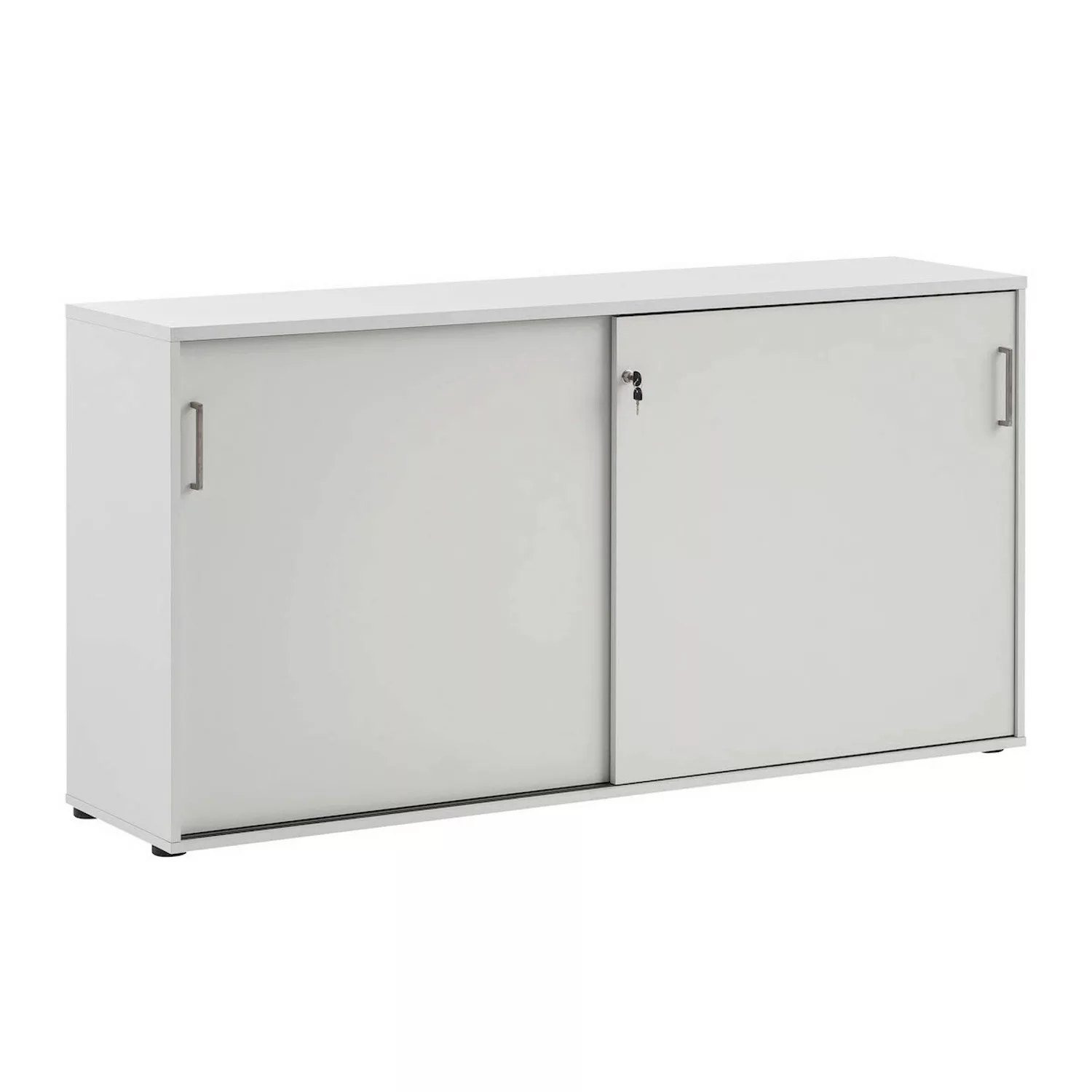 MÖBELPARTNER Aktenschrank Schiebetürenschrank Hippo, Small, HxBxT 84x160x40 günstig online kaufen