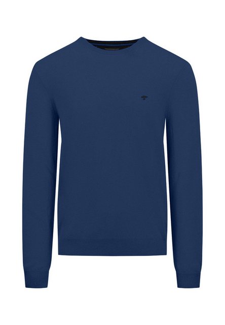 FYNCH-HATTON Strickpullover Fynch-Hatton Herren Pullover Wolle - dunkelblau günstig online kaufen