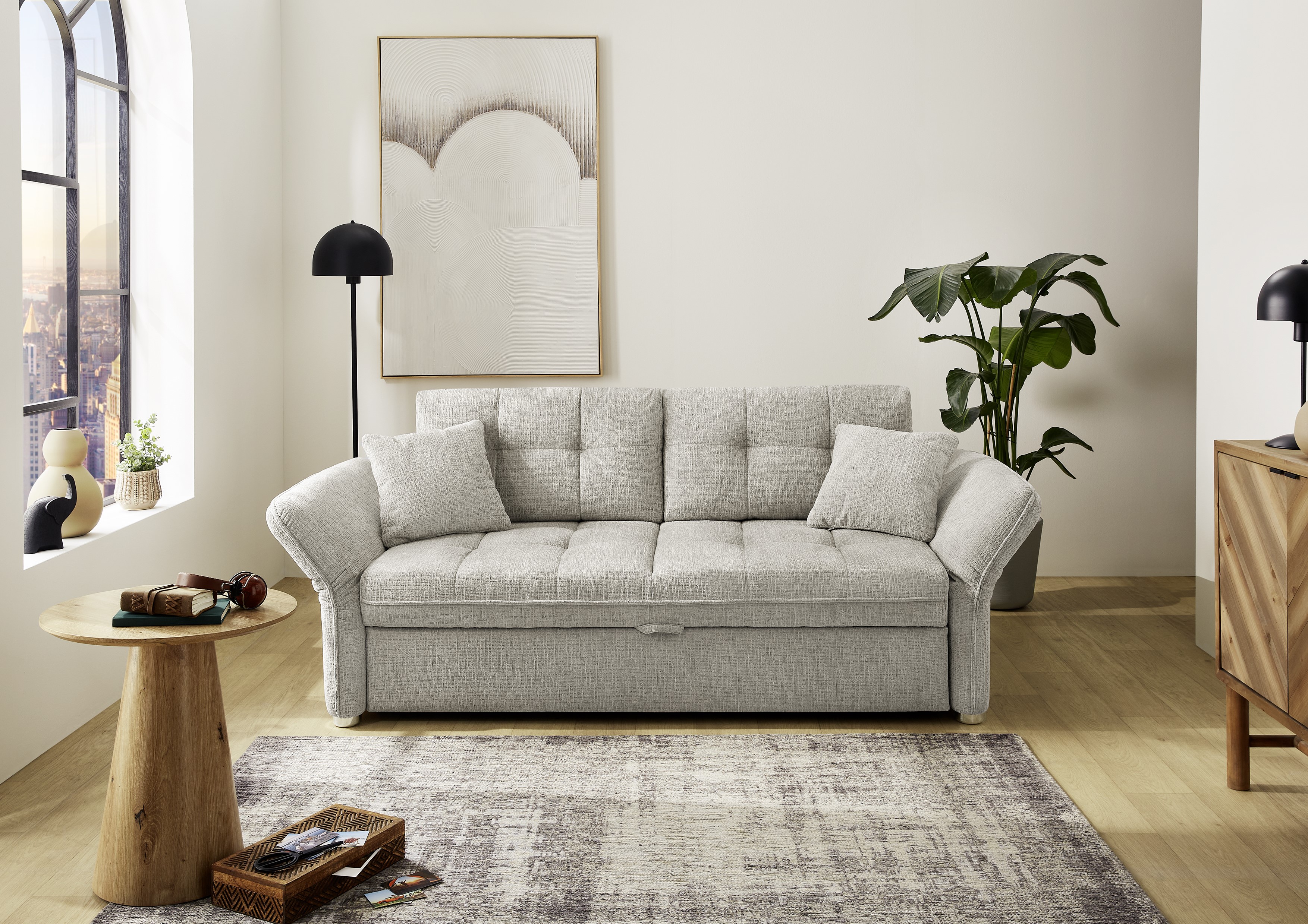 Jockenhöfer Gruppe Schlafsofa "Leon, mit Schlaf- und Relaxfunktion", 3 Brei günstig online kaufen