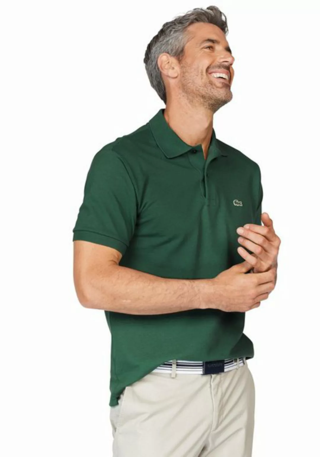 Lacoste Poloshirt Poloshirt Polo Kurzarmshirt aus (1-tlg) günstig online kaufen