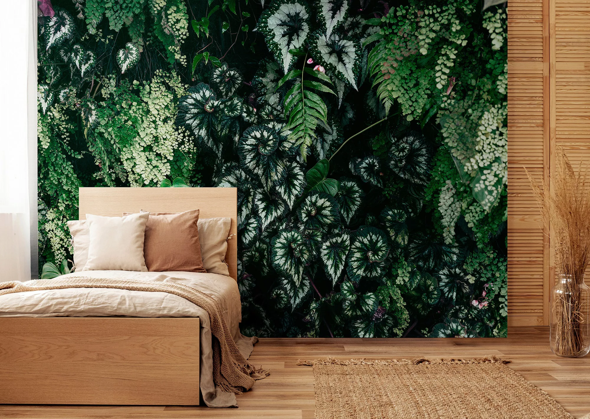 living walls Fototapete »Walls by Patel Deep Green« günstig online kaufen
