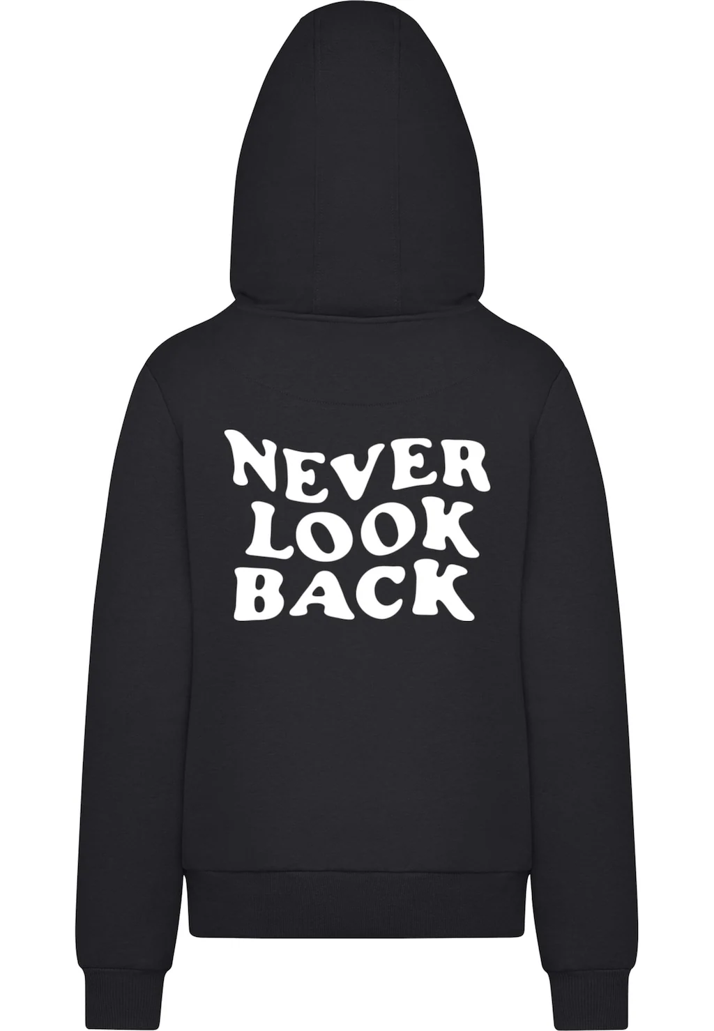 Miss Tee Kapuzenpullover "Miss Tee Never Look Back Ladies Fluffy Hoody" günstig online kaufen