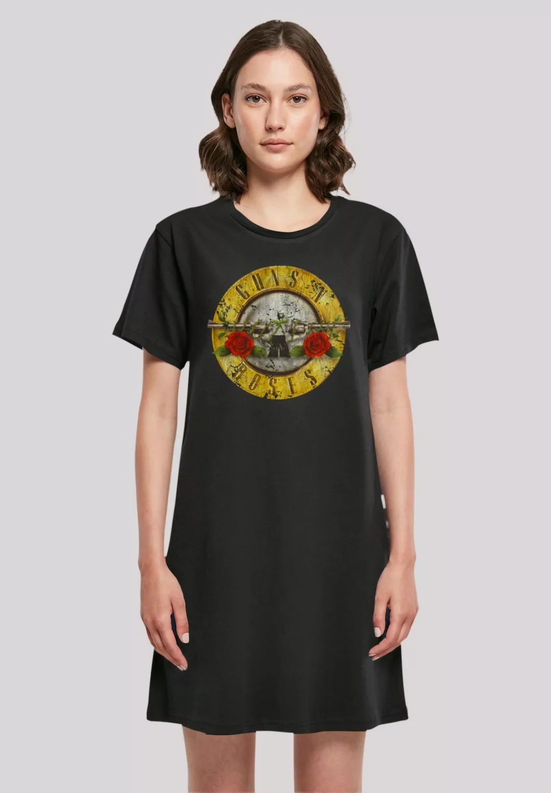 F4NT4STIC Shirtkleid "Guns n Roses Vintage Logo Black", Premium Qualität günstig online kaufen