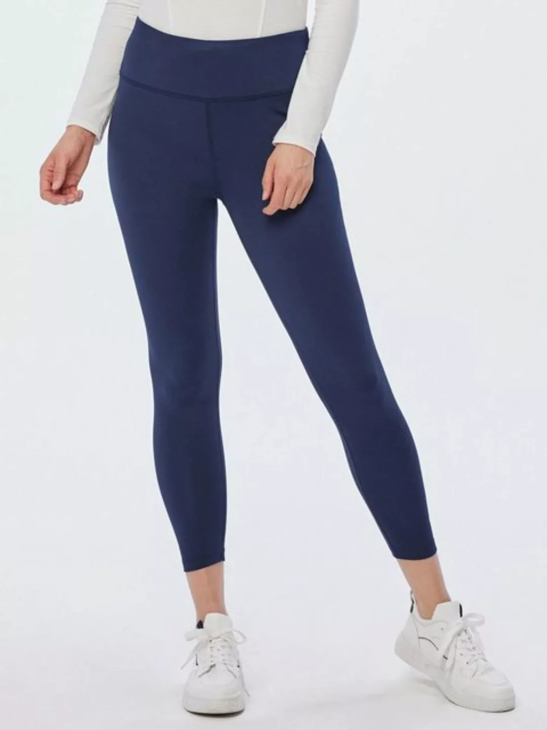 MONACO blue WEEKEND Funktionsleggings Stoffhose figurbetont mit Fleece-Inne günstig online kaufen