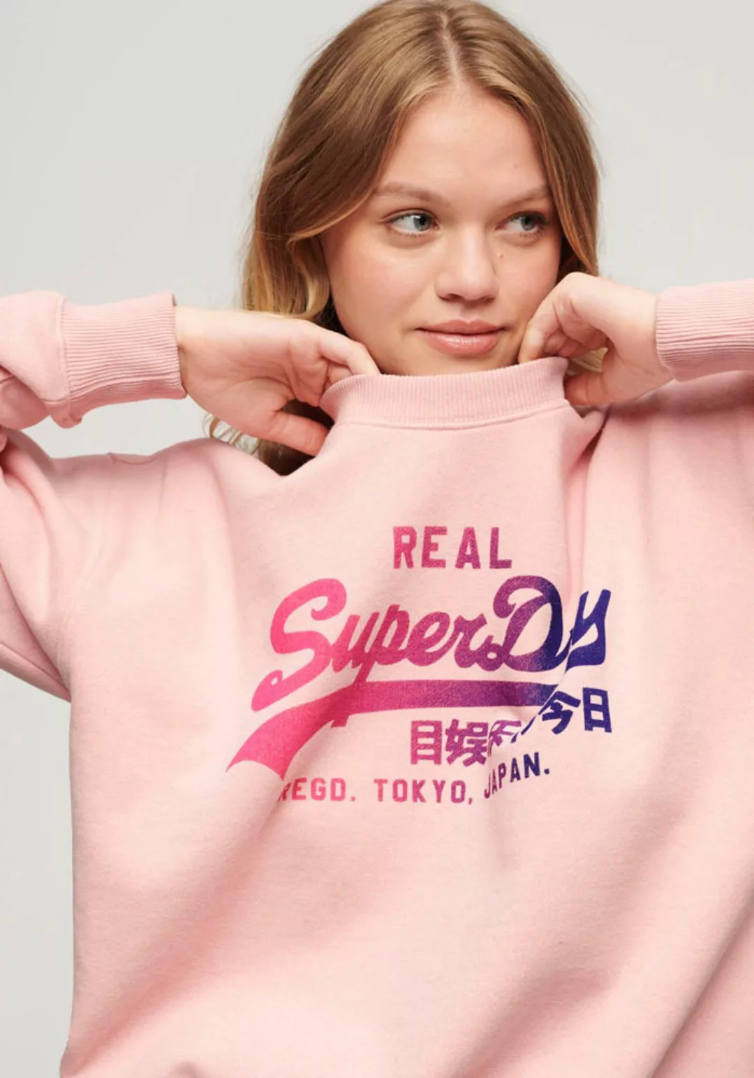 Superdry Sweatshirt TONAL VL GRAPHIC SWEATSHIRT günstig online kaufen