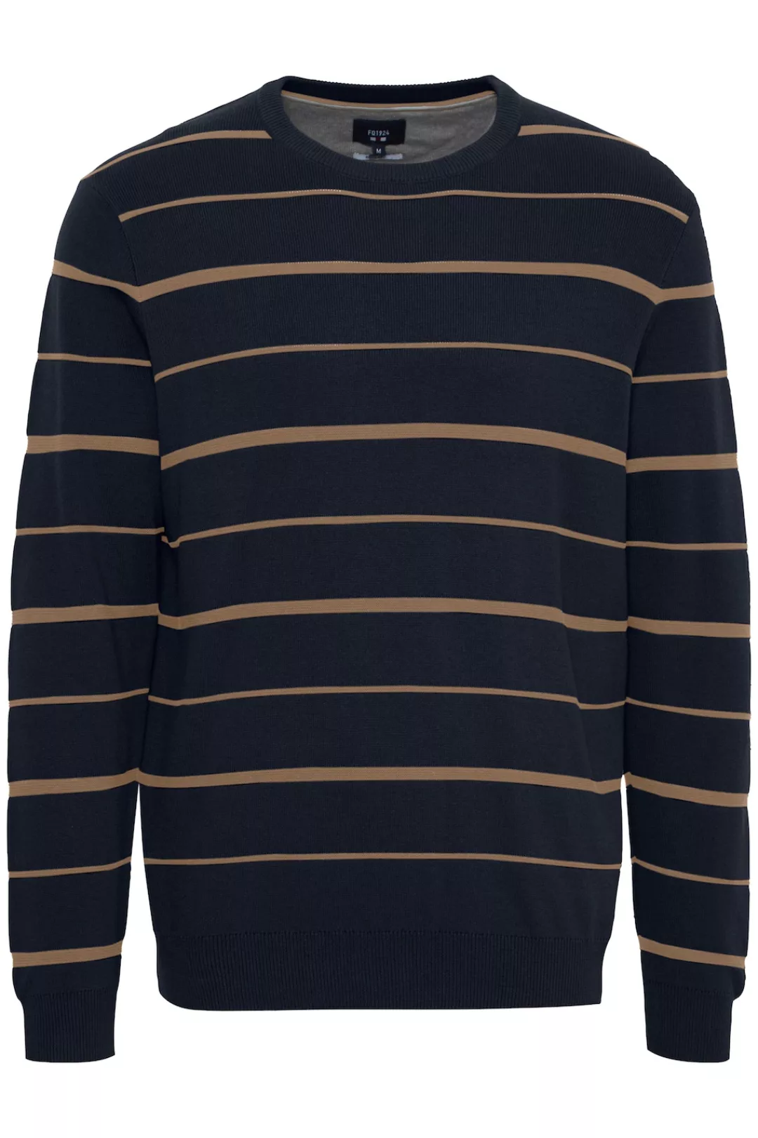 FQ1924 Strickpullover "FQ1924 FQKYLE reversed strip crewneck neck" günstig online kaufen