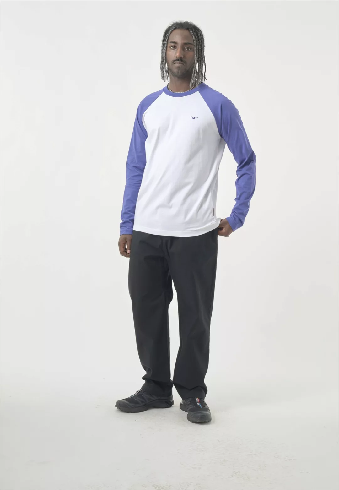Cleptomanicx Langarmshirt "Longsleeve Ligull College", mit lockerem Schnitt günstig online kaufen
