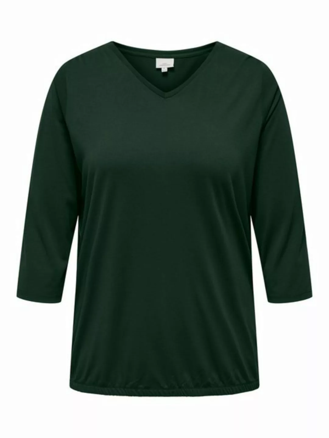 ONLY CARMAKOMA 3/4-Arm-Shirt CARCARLINNE V-NECK 3/4 TOP JRS BF günstig online kaufen