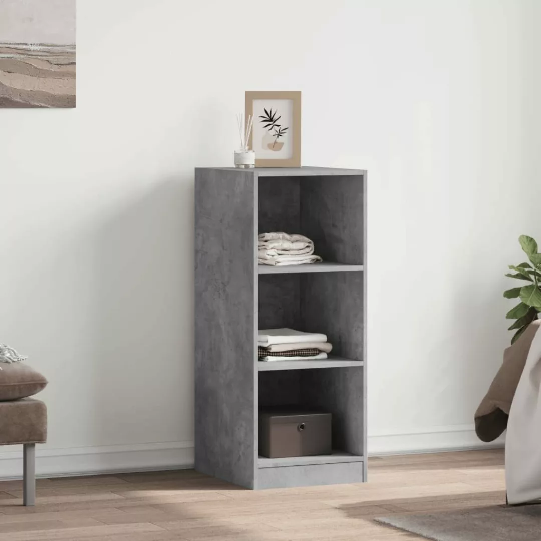 vidaXL Kleiderständer Kleiderschrank Betongrau 48x41x102 cm günstig online kaufen