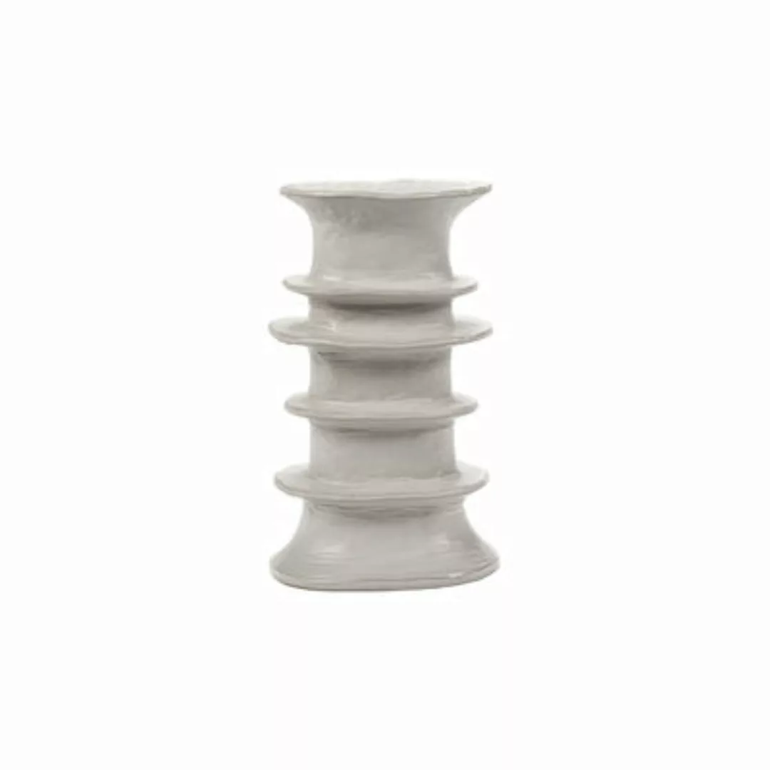 Vase Billy 4 keramik weiß / Ø 18 x H 30 cm - Serax - Weiß günstig online kaufen
