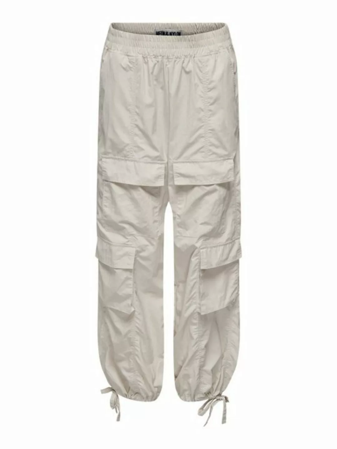 ONLY Stoffhose Cargo Stoffhose Stretch Jogger Pants ONLENIELCA 5211 in Beig günstig online kaufen