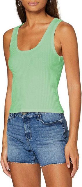 Mavi Tanktop Trägershirt Cami Shirt Ocean Wave Crop Top Taillenlang (Bauchf günstig online kaufen