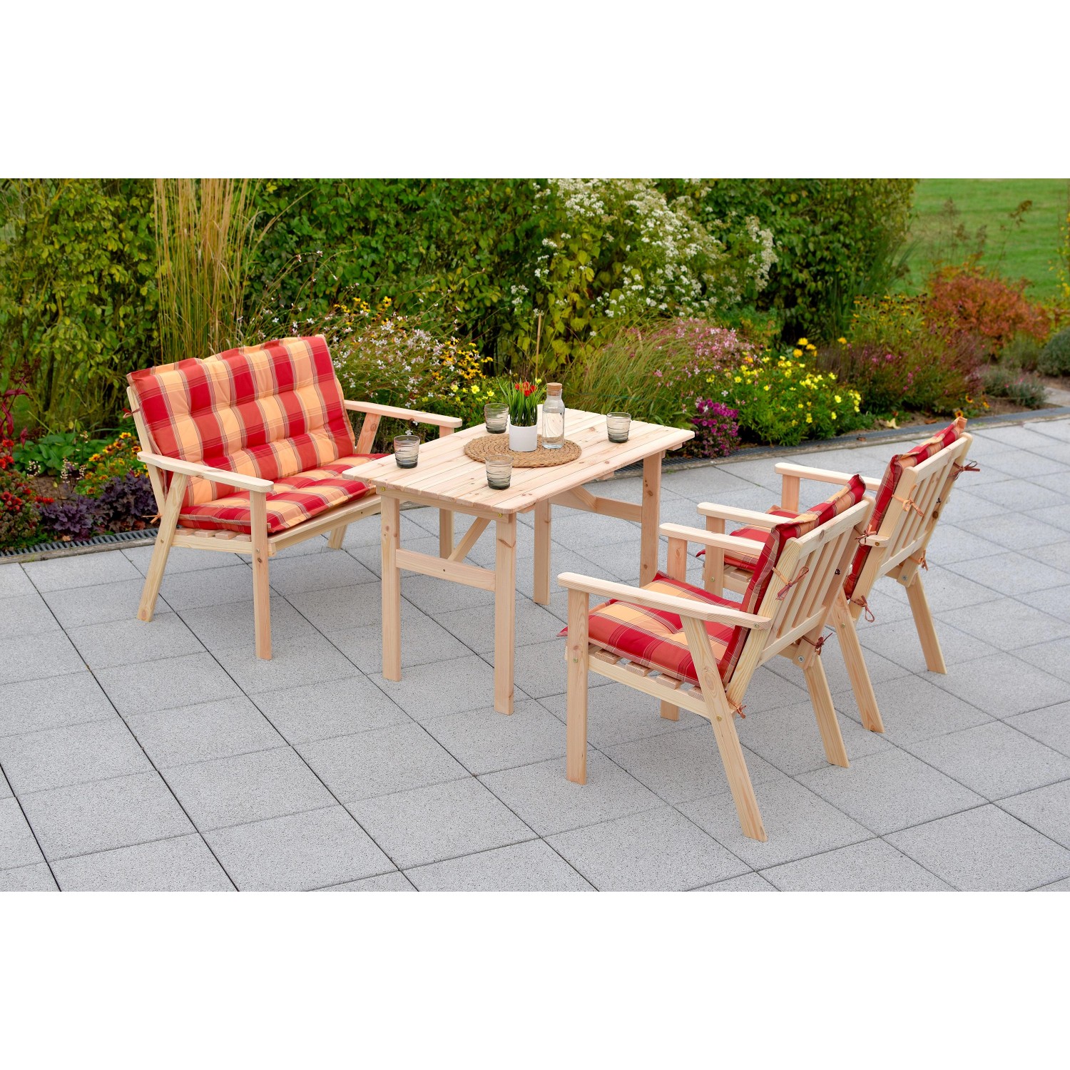 Merxx Kissen für Gartenmöbel-Set Sylt 2er-Set günstig online kaufen