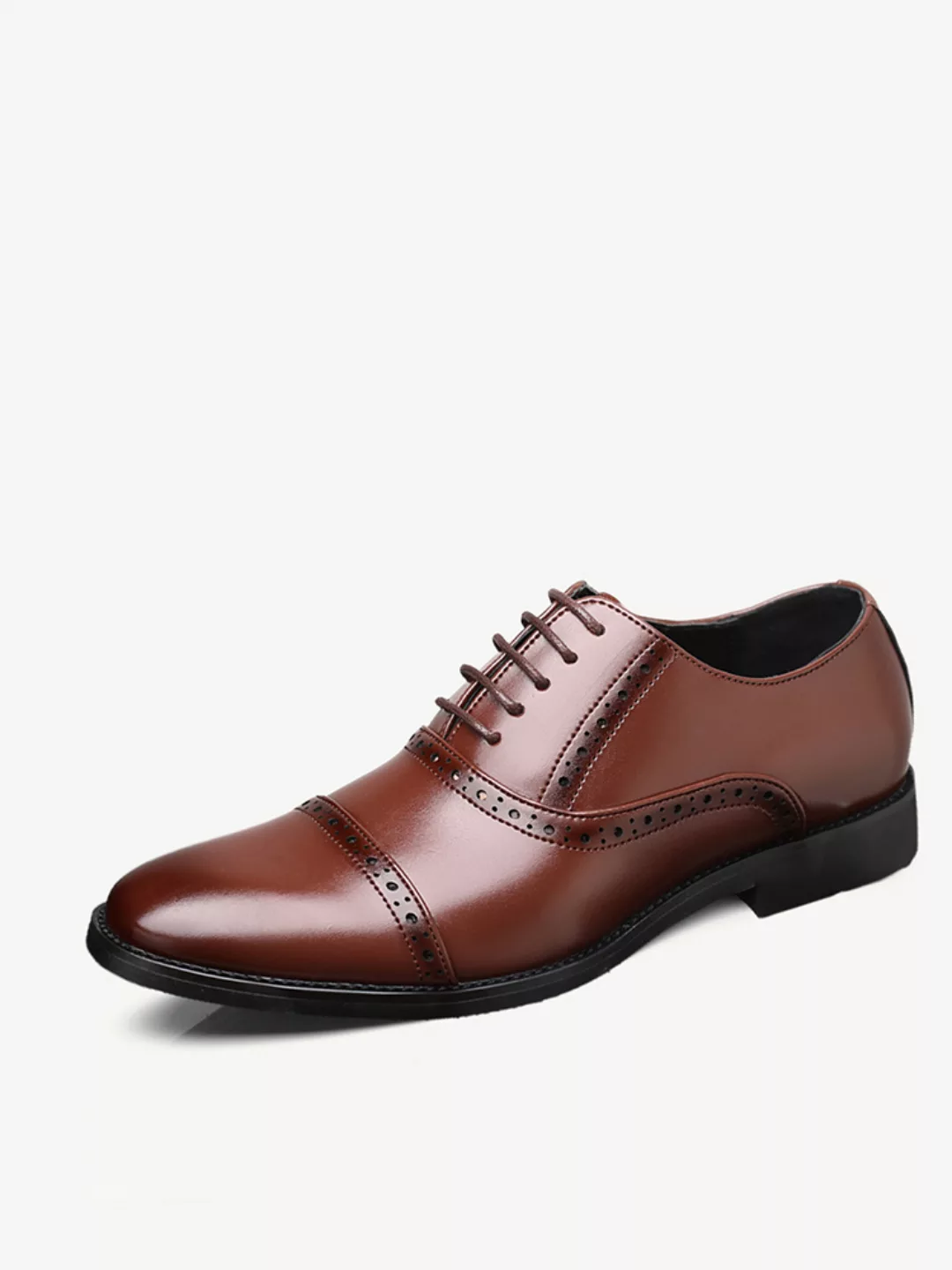 Große Männer Brogue Cap Toe Busines Kleid Schuhe Casual Oxfords günstig online kaufen