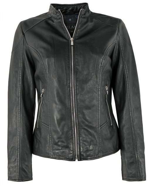 Jilani Lederjacke YLVI Jilani - Damen Lederjacke Lammnappa schwarz günstig online kaufen