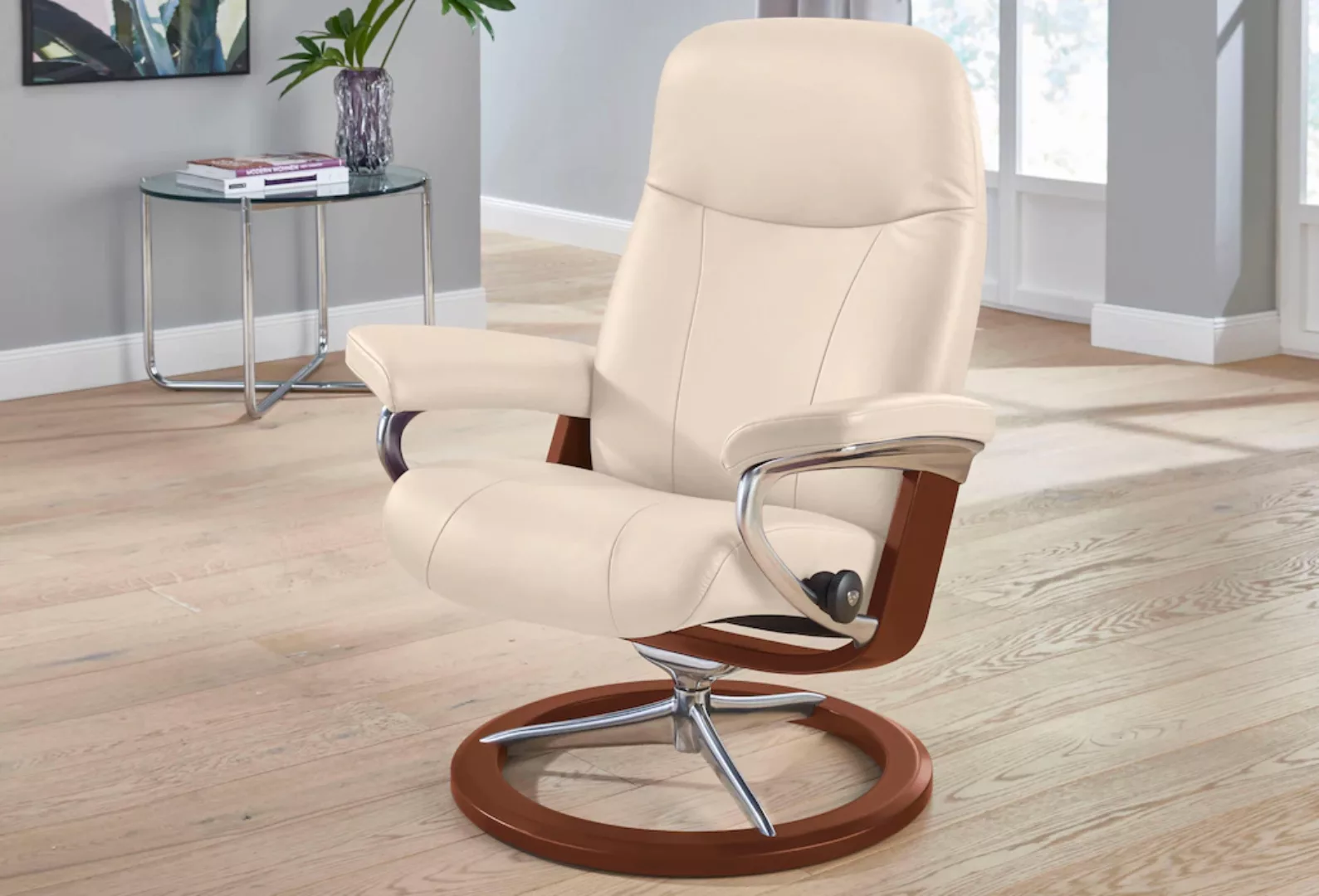 Stressless® Hocker »Garda«, mit Signature Base, Gestell Braun günstig online kaufen