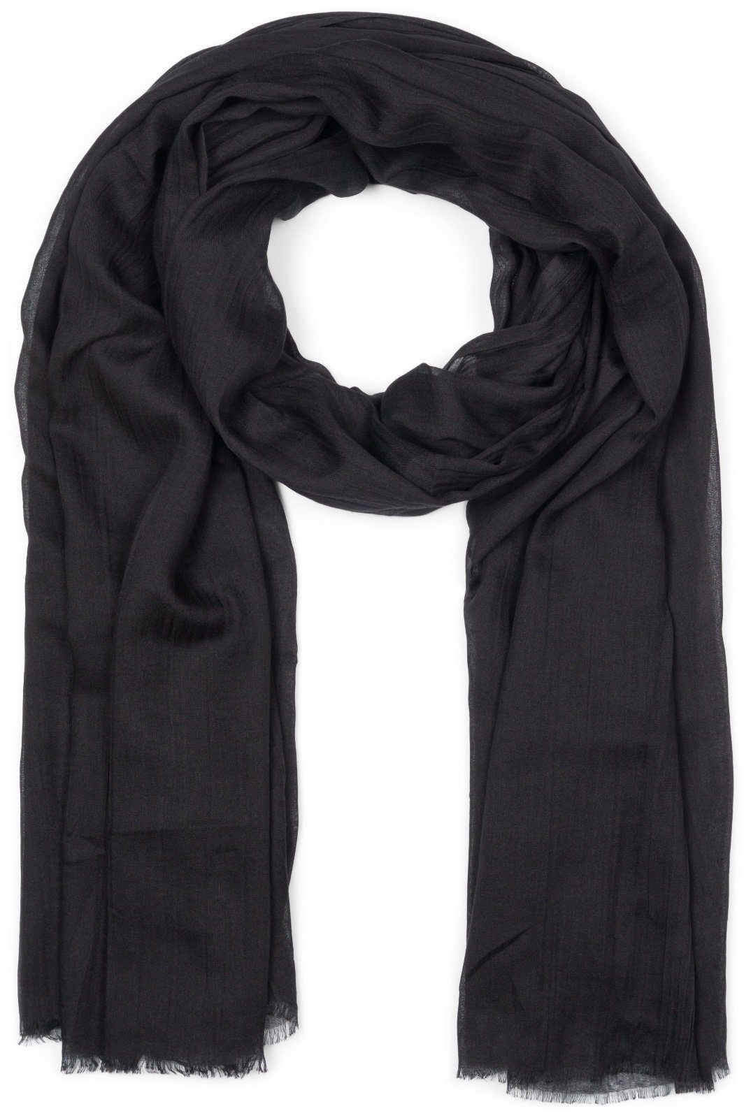 styleBREAKER Modeschal Leichter Schal Einfarbig, (1-St) günstig online kaufen