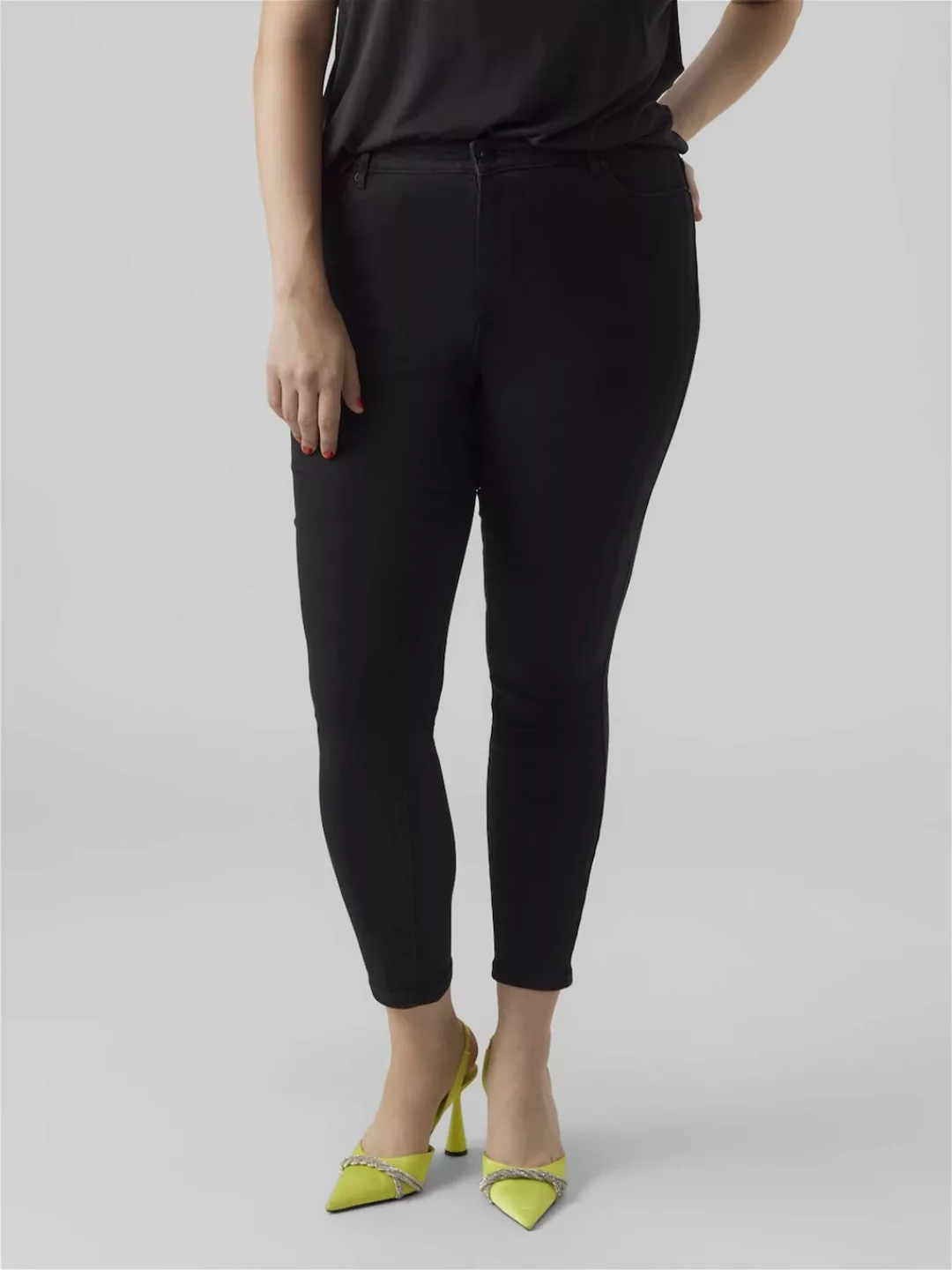 Vero Moda Curve Slim-fit-Jeans "VMPHIA HR SK SOFT VI110 GA CUR NOOS" günstig online kaufen