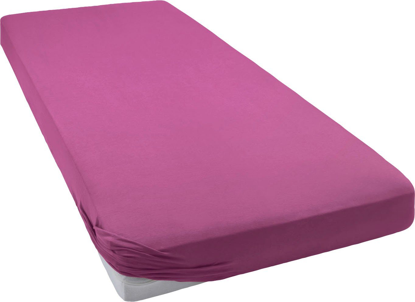 bellana Spannbettlaken »Melone in Gr. 70x140, 90x200, 140x200 oder 180x200 günstig online kaufen
