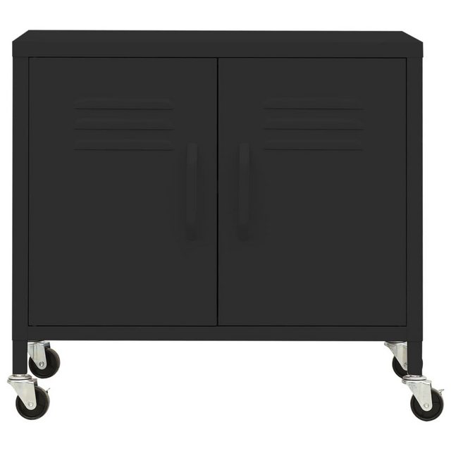 vidaXL Aktenschrank Lagerschrank Schwarz 60x35x49 cm Stahl günstig online kaufen