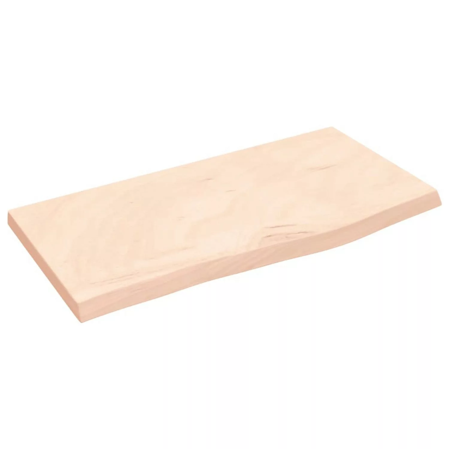 vidaXL Waschtischplatte 60x30x4 cm Massivholz Unbehandelt günstig online kaufen