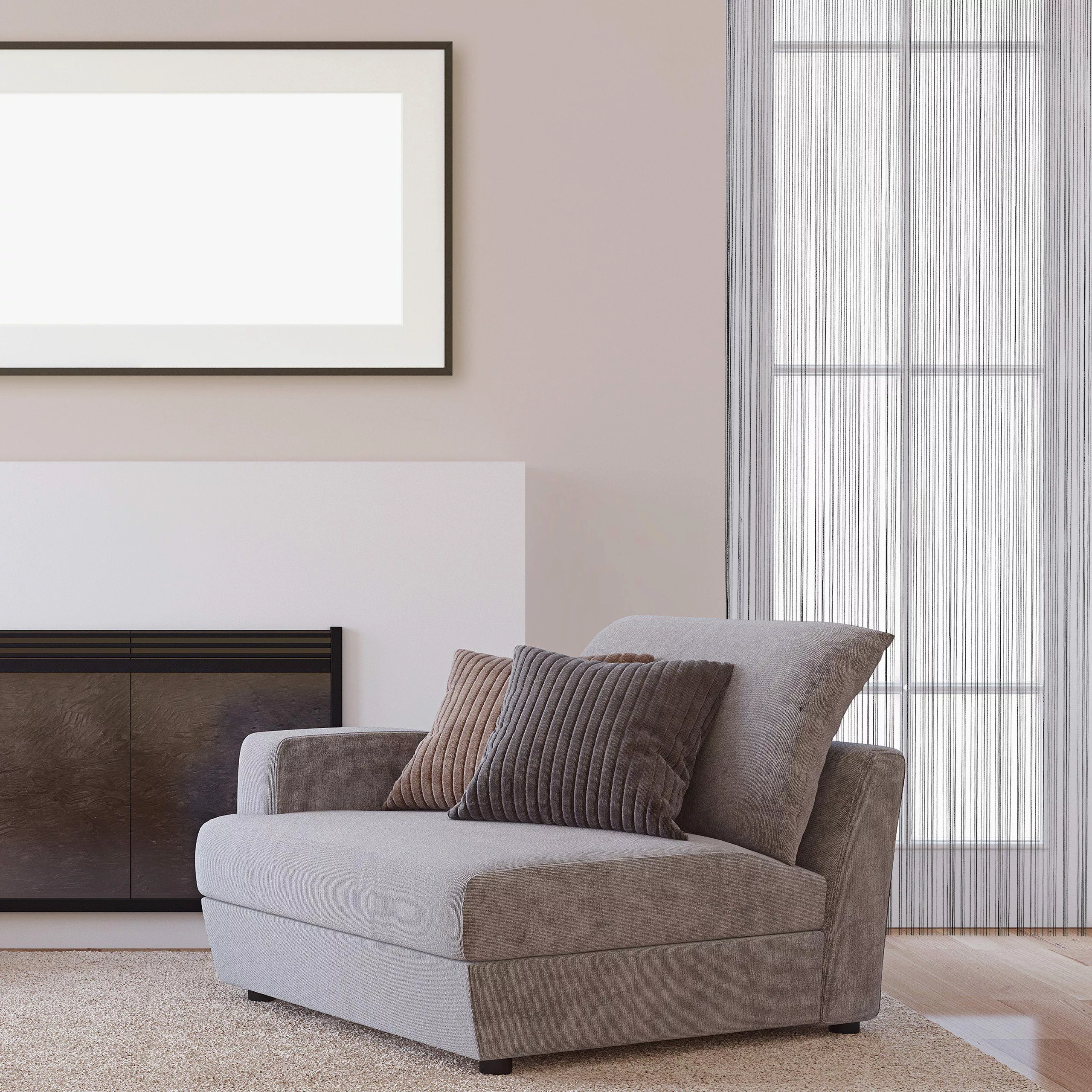 relaxdays Fadenvorhang schwarz, 1er Pack 90x245cm günstig online kaufen