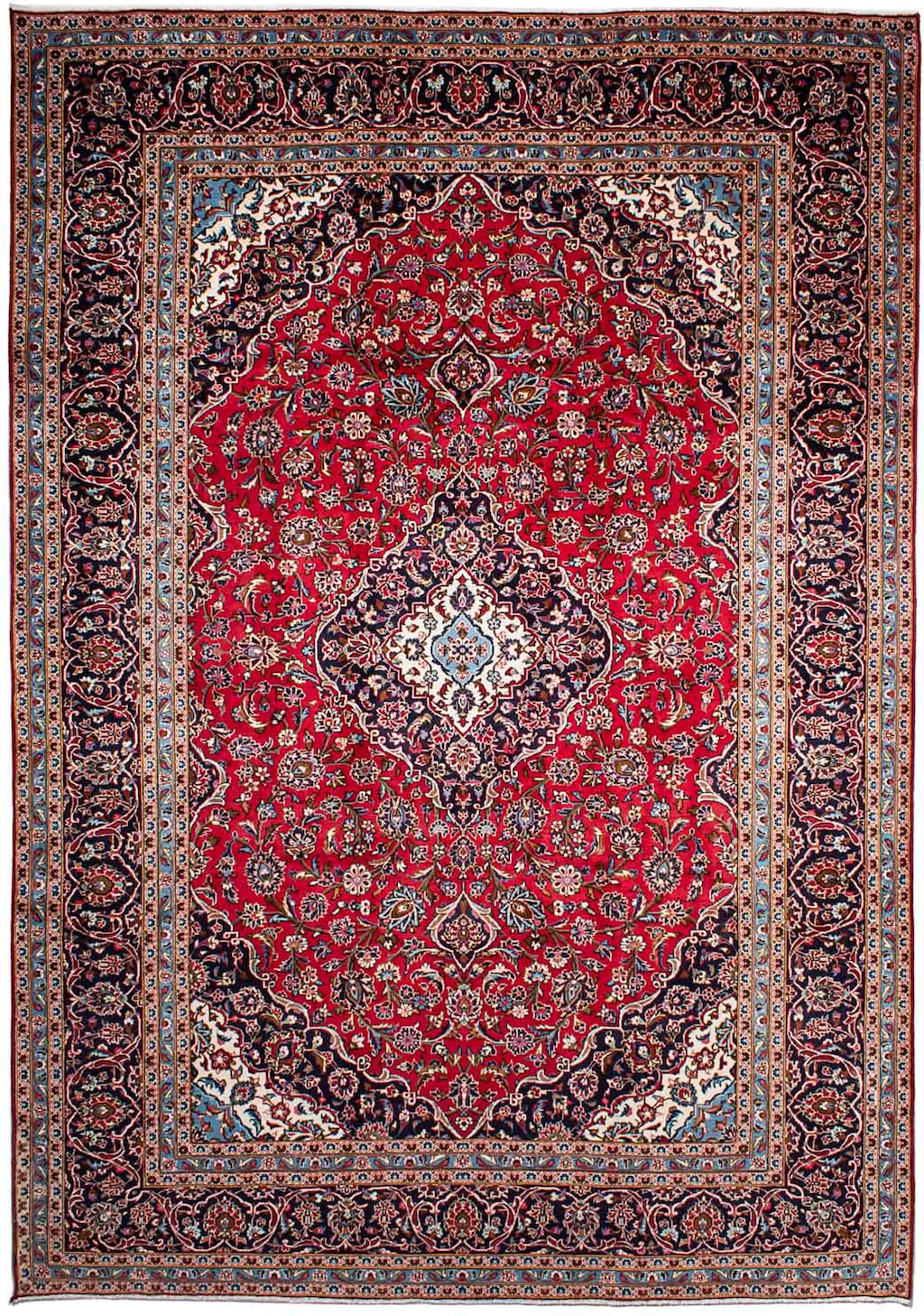morgenland Orientteppich »Perser - Keshan - 354 x 253 cm - dunkelrot«, rech günstig online kaufen