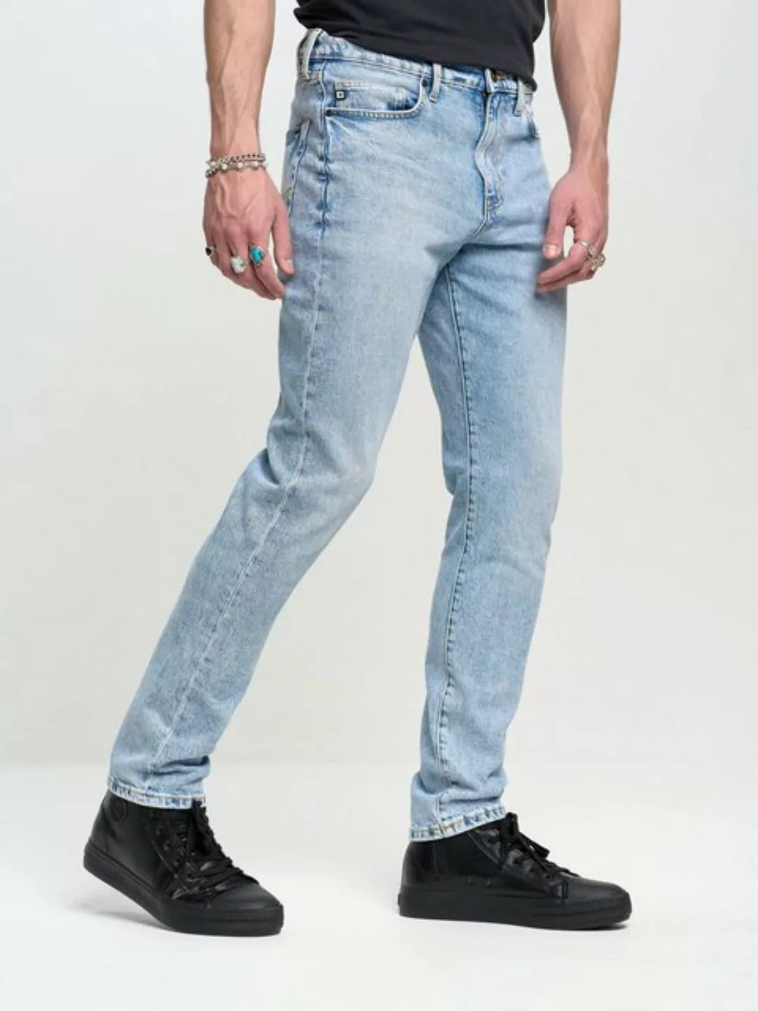 BIG STAR Tapered-fit-Jeans HARPER hohe Leibhöhe günstig online kaufen