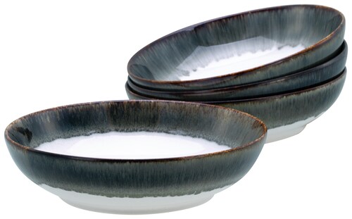 CreaTable Schale »Cascade, Poke Bowl 22,5 cm 4-tlg«, 4 tlg., aus Steinzeug, günstig online kaufen